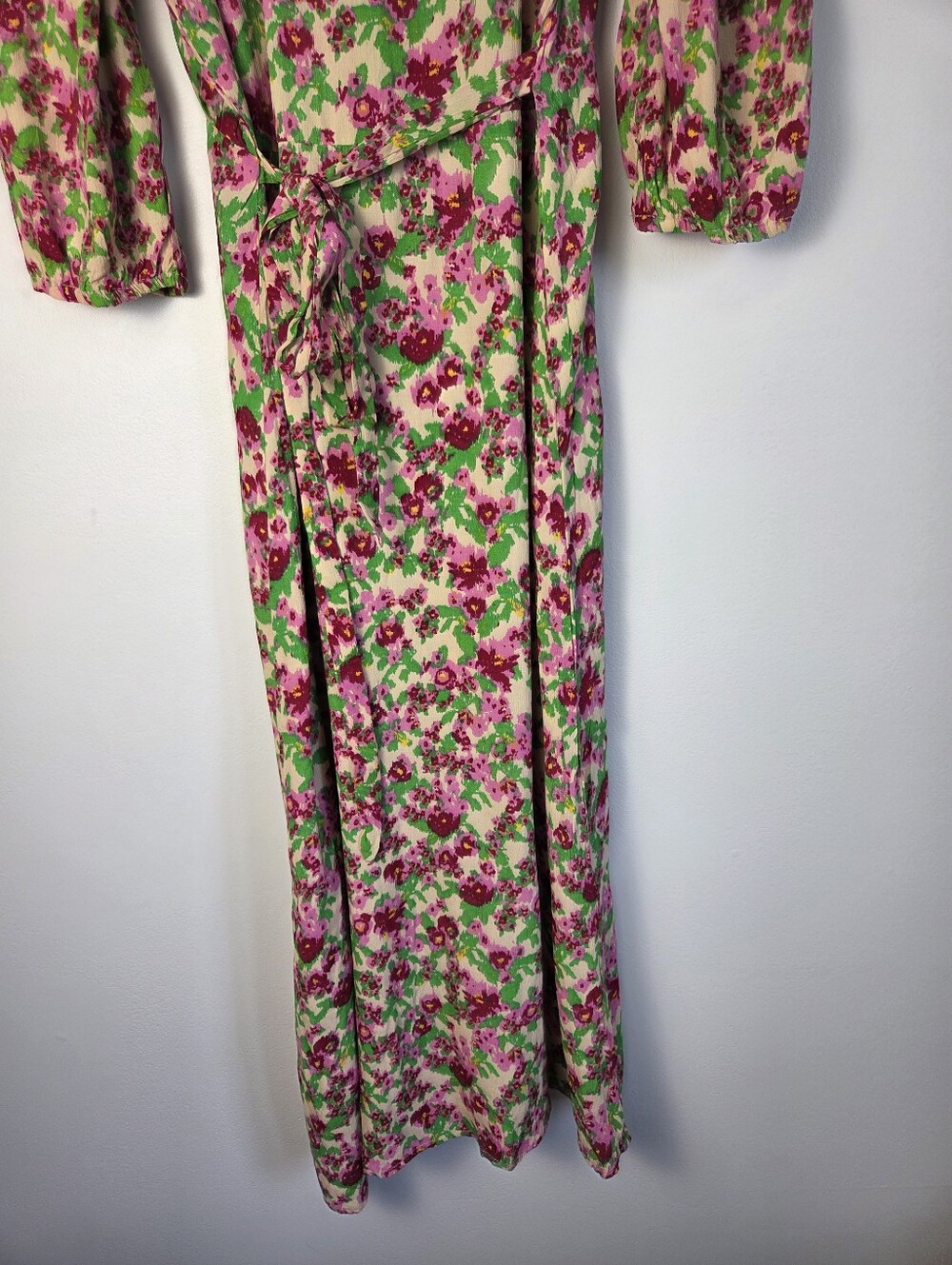 NWT Ichi Enora Floral Midi Dress - Picture 9 of 9